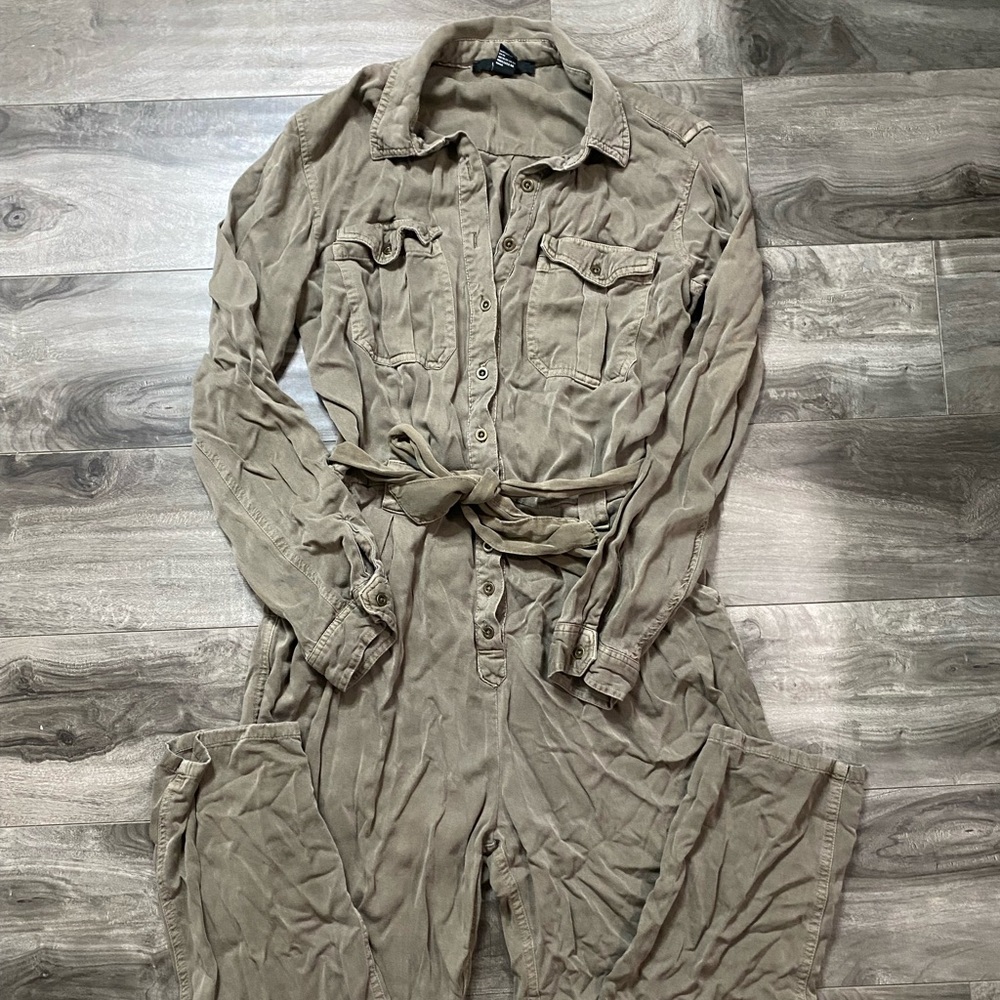 Cutest Olive Green Jumpsuit